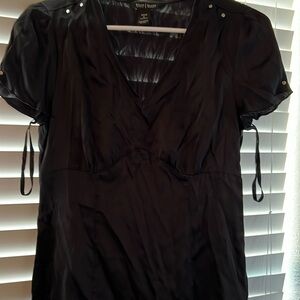 White House BlackMarket silk top.